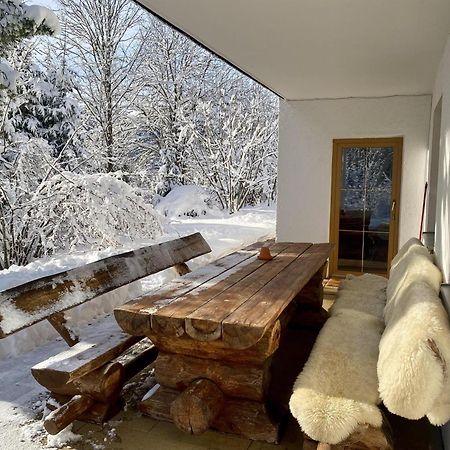 Ferienwohnung Waldgarten Leiten ภายนอก รูปภาพ