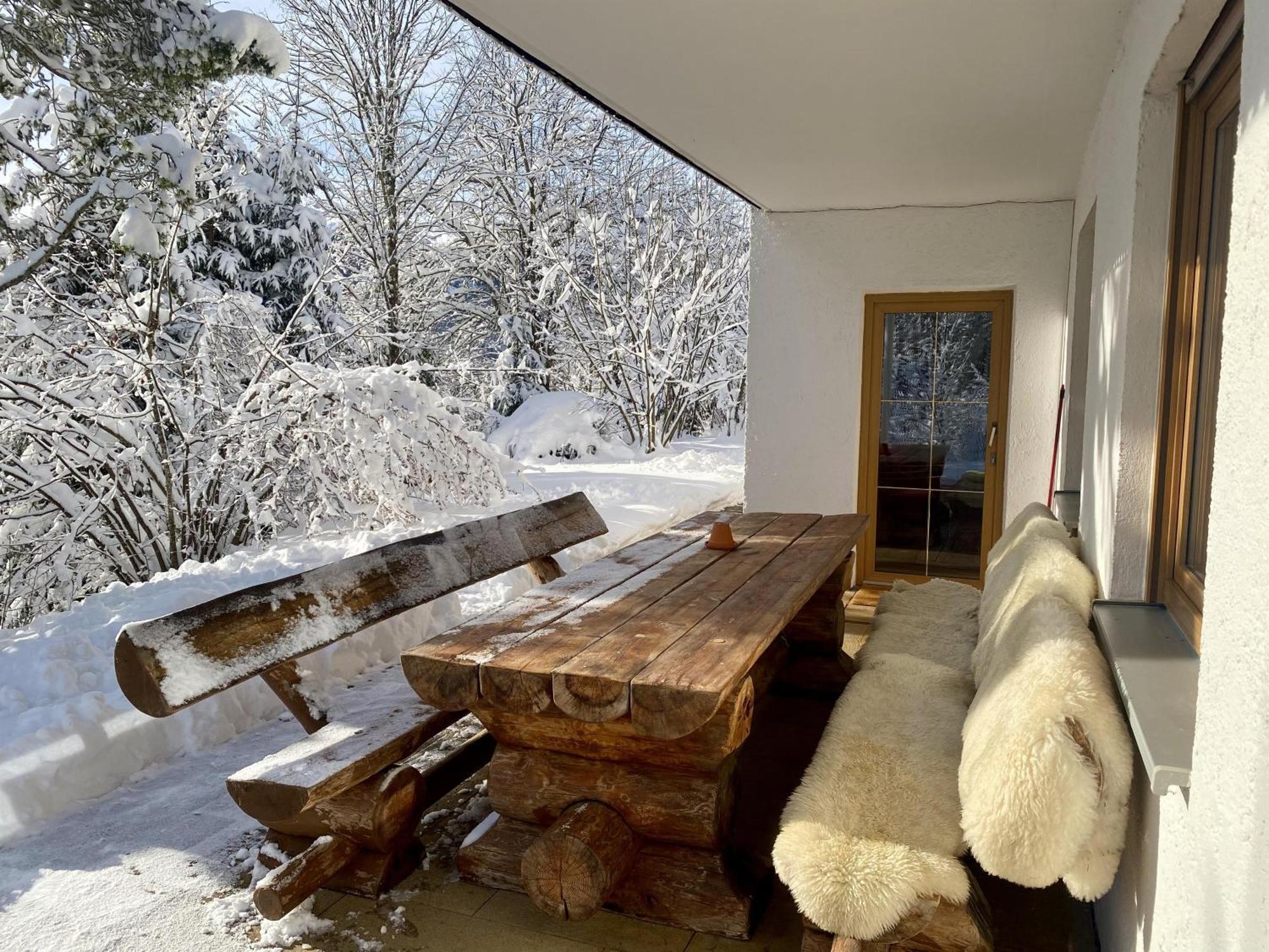 Ferienwohnung Waldgarten Leiten ภายนอก รูปภาพ